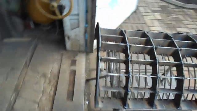 Самодельный зерновой мини комбайн. смотреть онлайн
