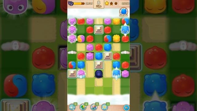 Jelly Splash lvl 1289 Android 3 Stars смотреть онлайн