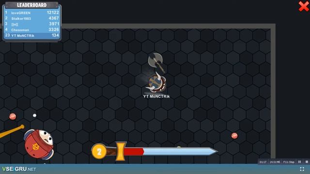 сори что видео 2 минуты а это io игры