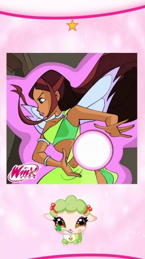 Раскраска Лейла Аиша Layla Winx