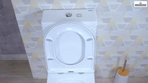 Безободковый напольный унитаз Lavinia Boho Biore Rimless