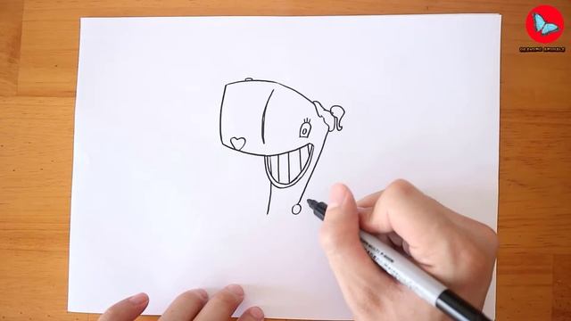 How To Draw Pearl Krabs From SpongeBob SquarePants  Coloring and Drawing For Kids