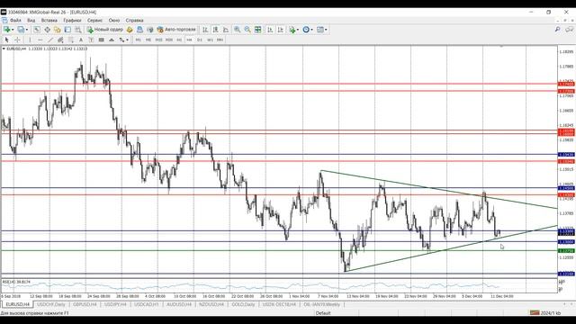 Обзор рынка Forex, без воды на 12.12.2018 от Ярослава Мудрого смотреть онлайн