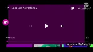 Coca cola logo Super Effects 2