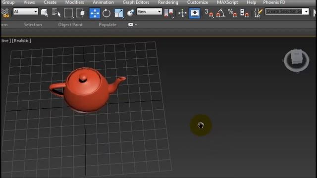 How to clone objects in 3ds max for beginners (shortcut)