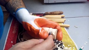 РЕЗЬБА ПО ДЕРЕВУ «ГНОМ ИЗ ДЕРЕВА»