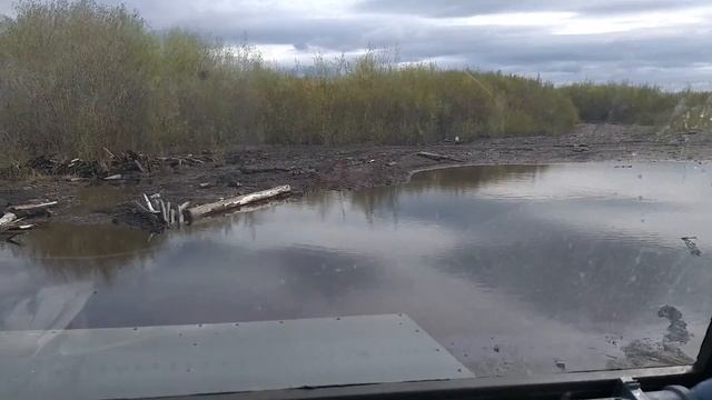 Переезд ручья. Еду на утиную охоту 2020г. смотреть онлайн