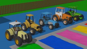 Tractors and Excavators in Action: Powerful Farming Machines for All Ages