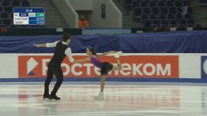 Алиса Блинникова - Алексей Карпов. Пары. Короткая программа. Юниоры. Казань. Гран-при России IV эта