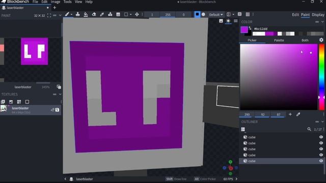 BlockBench Timelapse - Laser Blaster - Full Video смотреть онлайн