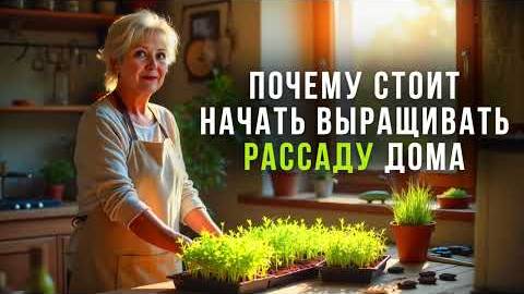 Зачем нужно начать выращивать рассаду дома