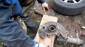 Замена ступичного подшипника своими руками