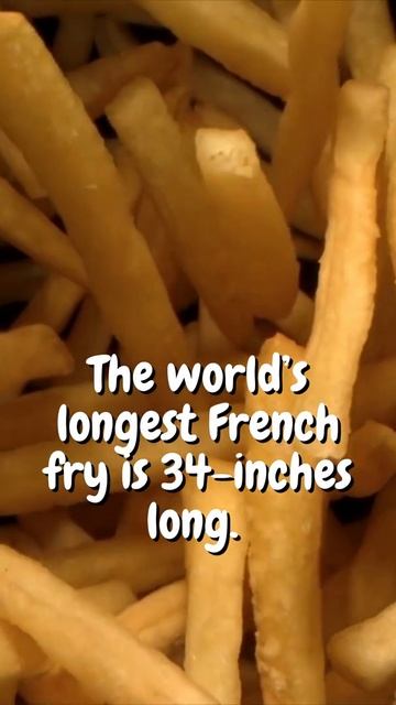 HOW LONG A FRENCH FRY SIZE WILL BE ? #shorts #youtubeshorts #viral смотреть онлайн
