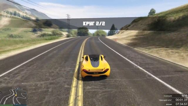 GTA 5 Online Гонки #80 - Снова первый, Безумие, Длинные трассы смотреть онлайн