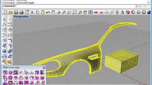 Converting meshes to T-Splines: T-Splines for Rhino tutorial