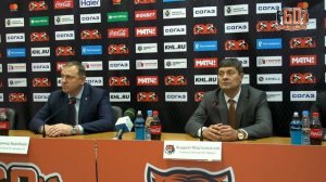 18.11.2017 / Amur - HC Dinamo M / Press Conference