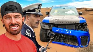 I DROVE TO THE SAHARA DESERT IN MY WRECKED RANGE ROVER SVR