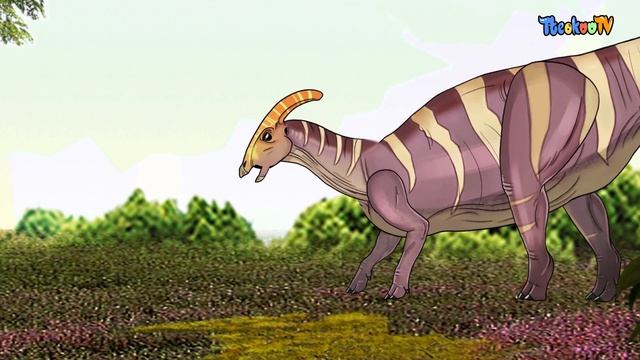 Dinosaurs Battle | Parasaurolophus vs Velociraptor смотреть онлайн