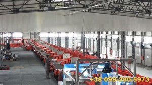 Система ленточных и роликовых конвейеров для автоматической сортировки грузов, почты по направления