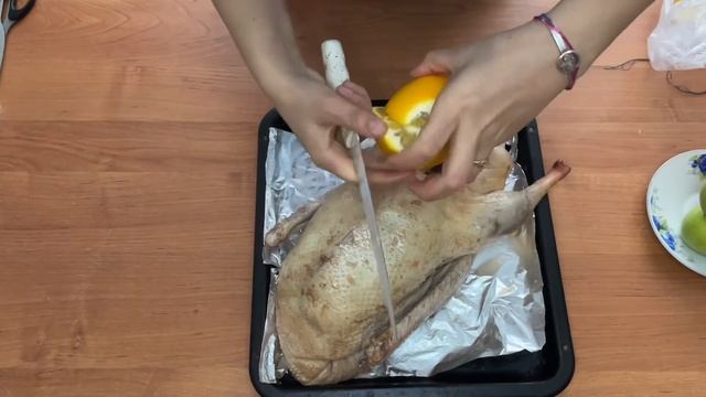 ҚАЗ | Гусь очень вкусный и идеальный рецепт . Қазақша рецепт смотреть онлайн