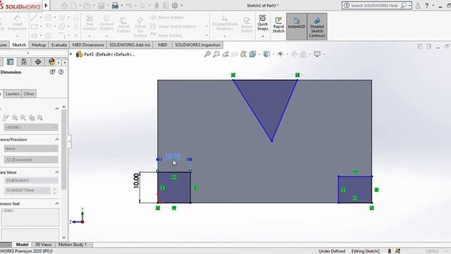 SolidWorks Tutorial for Beginners | SolidWorks Exercise for Beginners - 21
