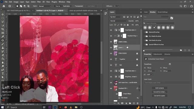 Simple Dinner Event Flyer in Photoshop | Photoshop Flyer Design Tutorial || Creative Dave смотреть онлайн