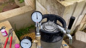 Тест 9 л бака для ферментации энзимов