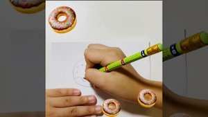 Рисуем пончик 🍩