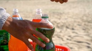 Mentos vs Fanta, Coca Cola, Sprite, 7up, Schweppes, Mtn Dew, Pepsi and Mirinda in pit underground