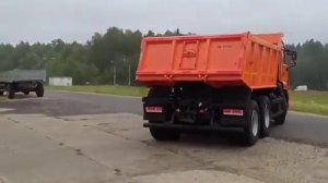 Отгрузка самосвала КамАЗ 65115.