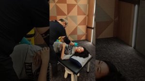 Chris Leong Treatment Scolosis Neck and Lower Back Problems😱