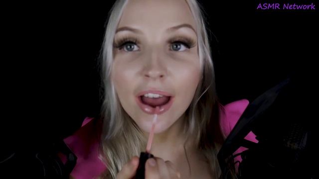 Network ASMR 100 Layers of Lip gloss Mouth sounds kisses смотреть онлайн