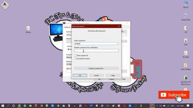 Set Folder Password Using WinRAR || Password Protect ZIP File Winrar || Ahsan Tech Tips смотреть онлайн