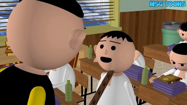 CLASSROOM ME PADHAI (क्लासरूम में पढ़ाई) MSG TOONS Comedy Funny Video | Classroom Jokes смотреть онлайн