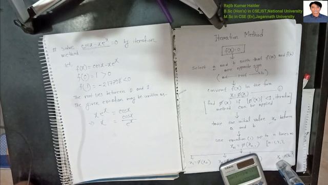 Numerical Analysis || Topic: Iteration Method
