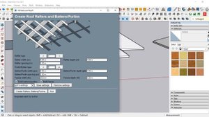 SketchUp 2021 | Easy Roof Modeling with 1001 bit Pro
