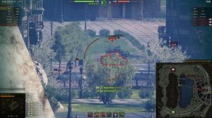 Бой на ИТ-3 Мир Танков!