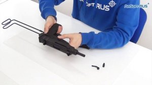 Пистолет пулемёт KSC Scorpion VZ 61, GBB GP720