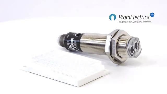 BR3M-MDT-C Фото датчик корпус М18х1 c рефлектором. Расстояние срабатывания 3м смотреть онлайн