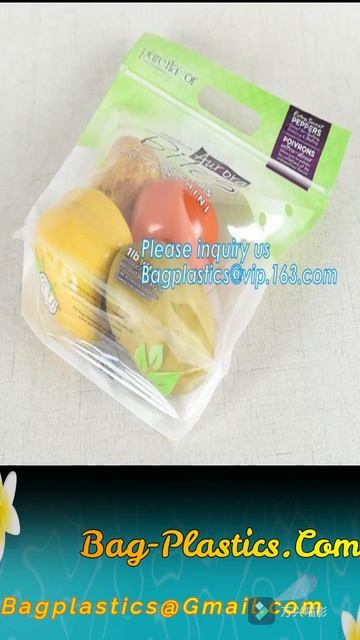 Fresh Lock Pack Pouch Vent Hole And Handle, Grape, Mango, Fruit, Vegetable, PP slider Lock Zipper смотреть онлайн
