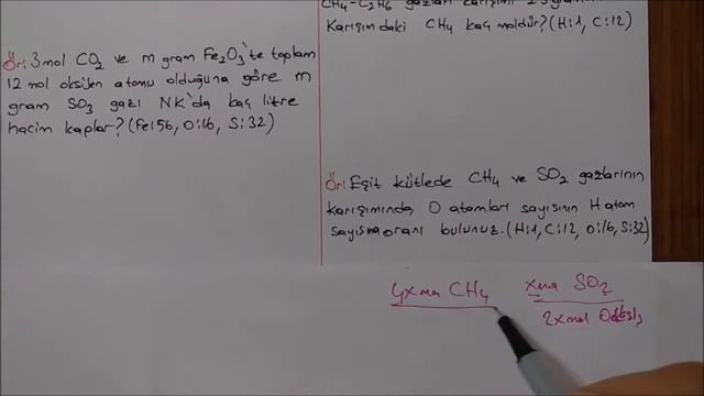 TYT(10.Sınıf)Mol Kavramı-4 (Karışım Problemleri) смотреть онлайн