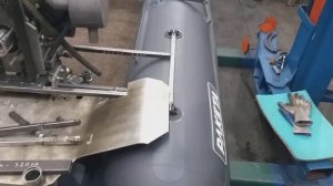 Аэролодка в процессе изготовления,нюансы по лодке.