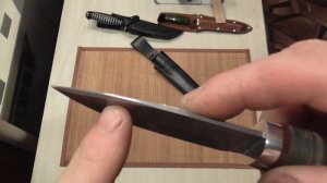 Нож "Добрый" АиР. Zladinox 1016. My IMHO + Custom Leather Sheath...