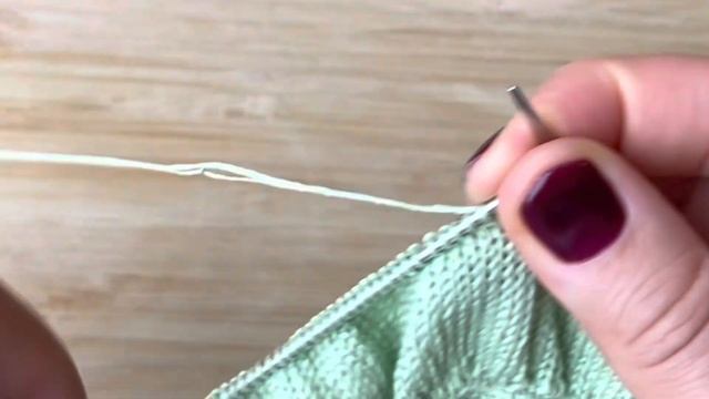 Как связать оборку по закрытому краю платья