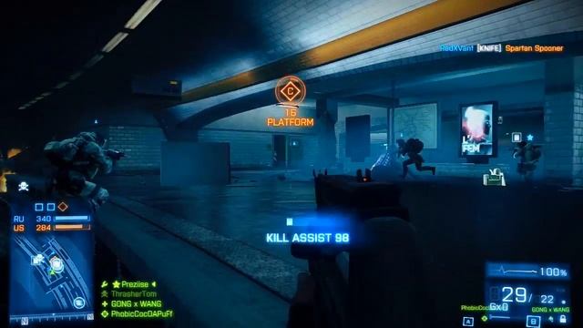 Battlefield 3 A-91 Gameplay смотреть онлайн