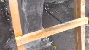 Скользящая Опалубка тестовый стенд выход опалубки из бетона 2 метра