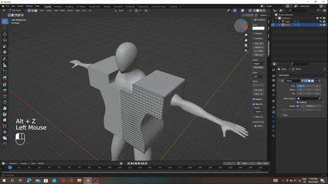 BLENDER TUTORIAL- Cloth Simulation And Sewing