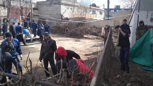 Организованный сотрудниками ООО Новые люди субботник