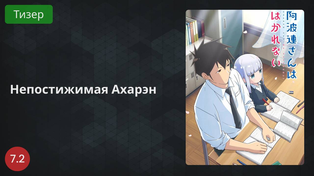 Непостижимая Ахарэн 2022 - Тизер