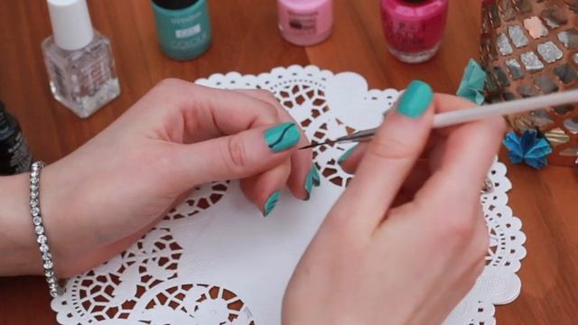 DIY  Cherry Blossom  EASY Nail Art DIY